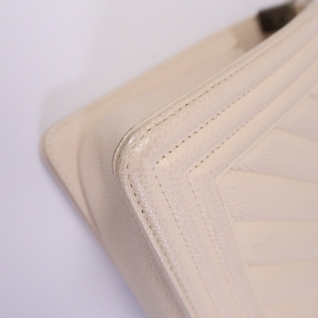 Chanel Boy 25 Beige - 13