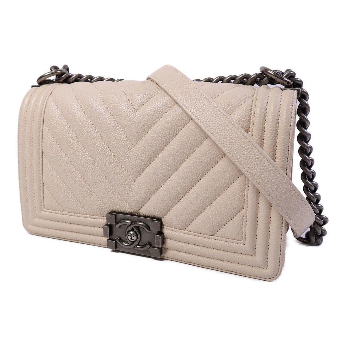 Chanel Boy 25 Beige - 3