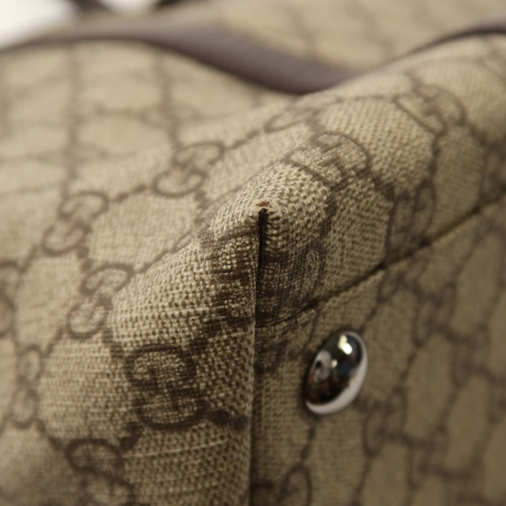 Gucci Coated Tote Brown - 11