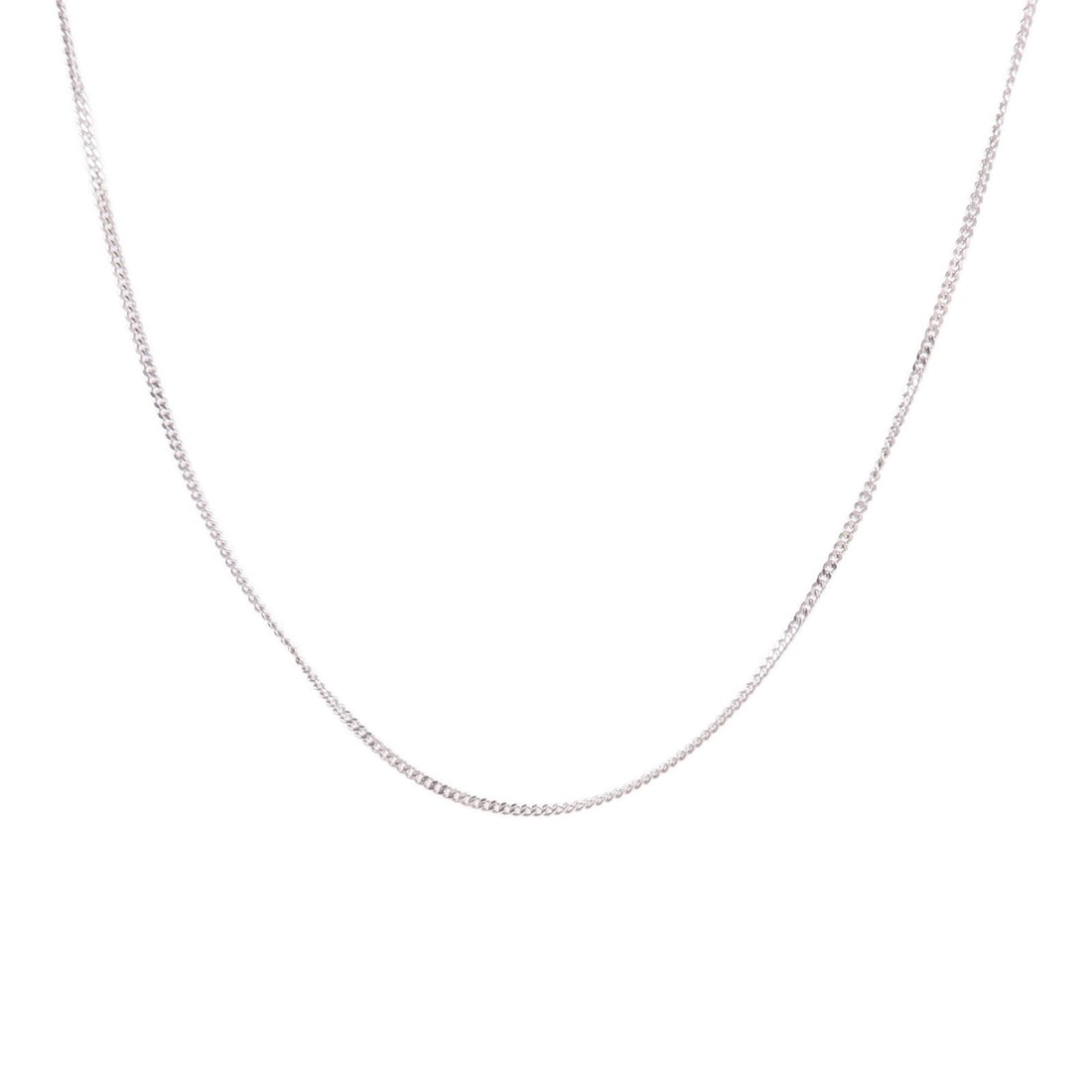 Necklace 18K White Gold: Necklace in 18K white gold.