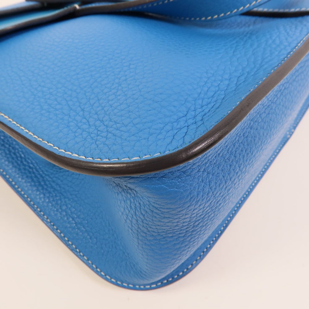 Hermes Halzan 31 Bleu Hydra - 13