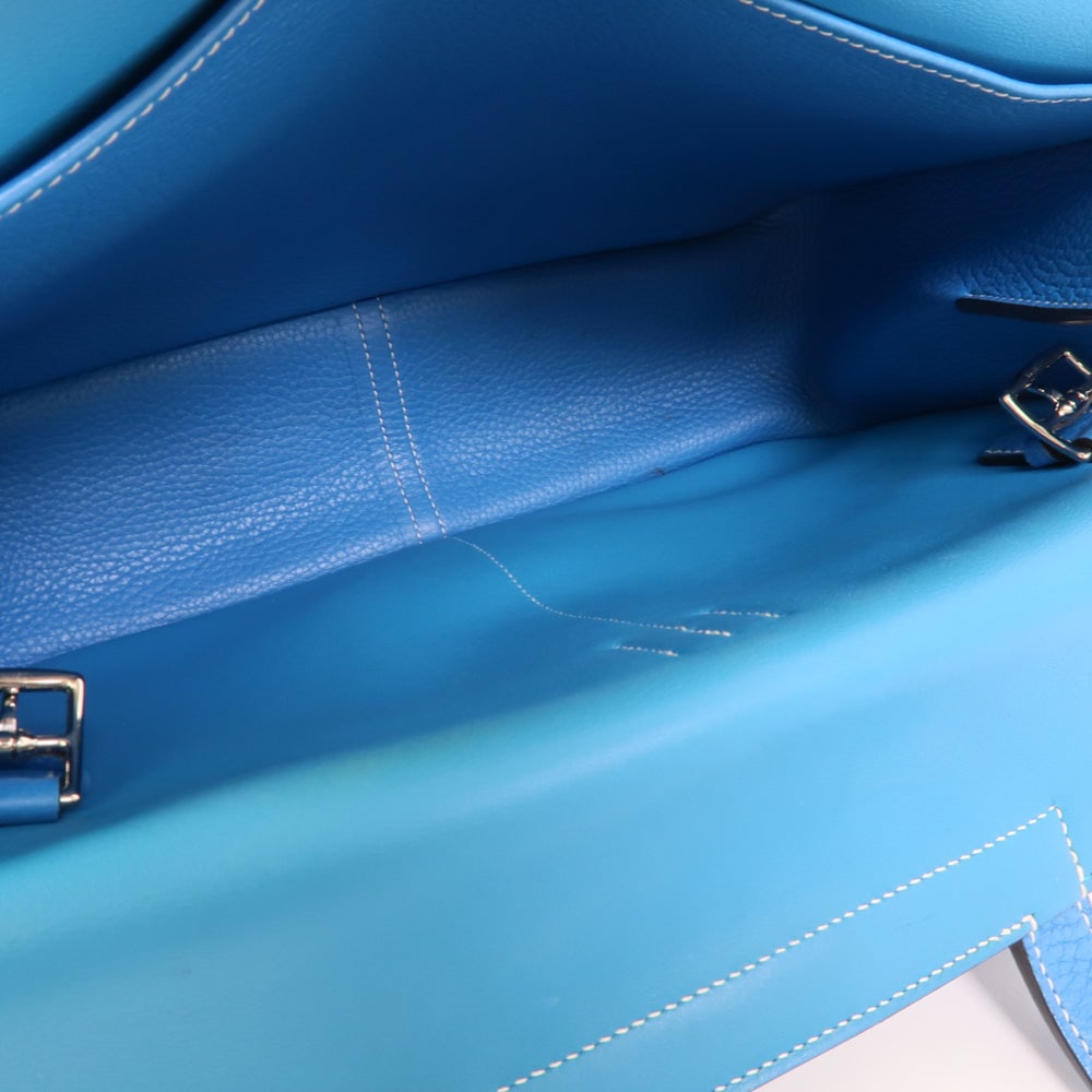 Hermes Halzan 31 Bleu Hydra - 5