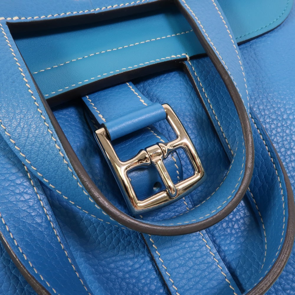 Hermes Halzan 31 Bleu Hydra - 8