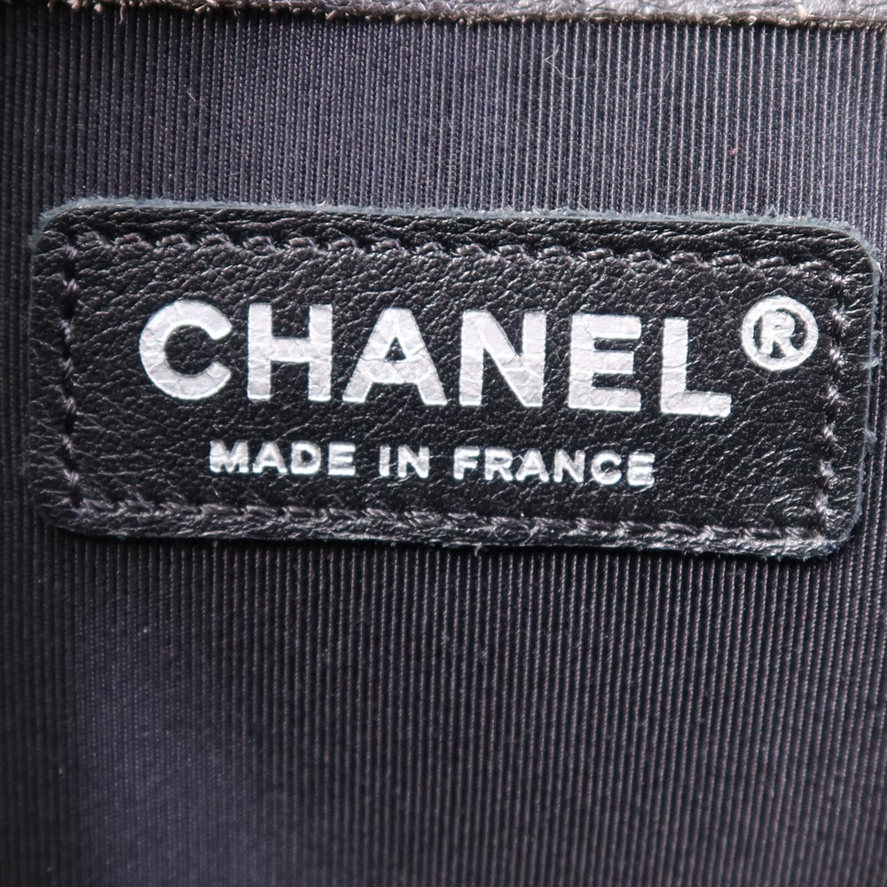 Chanel Boy 28 Chain Black - 14