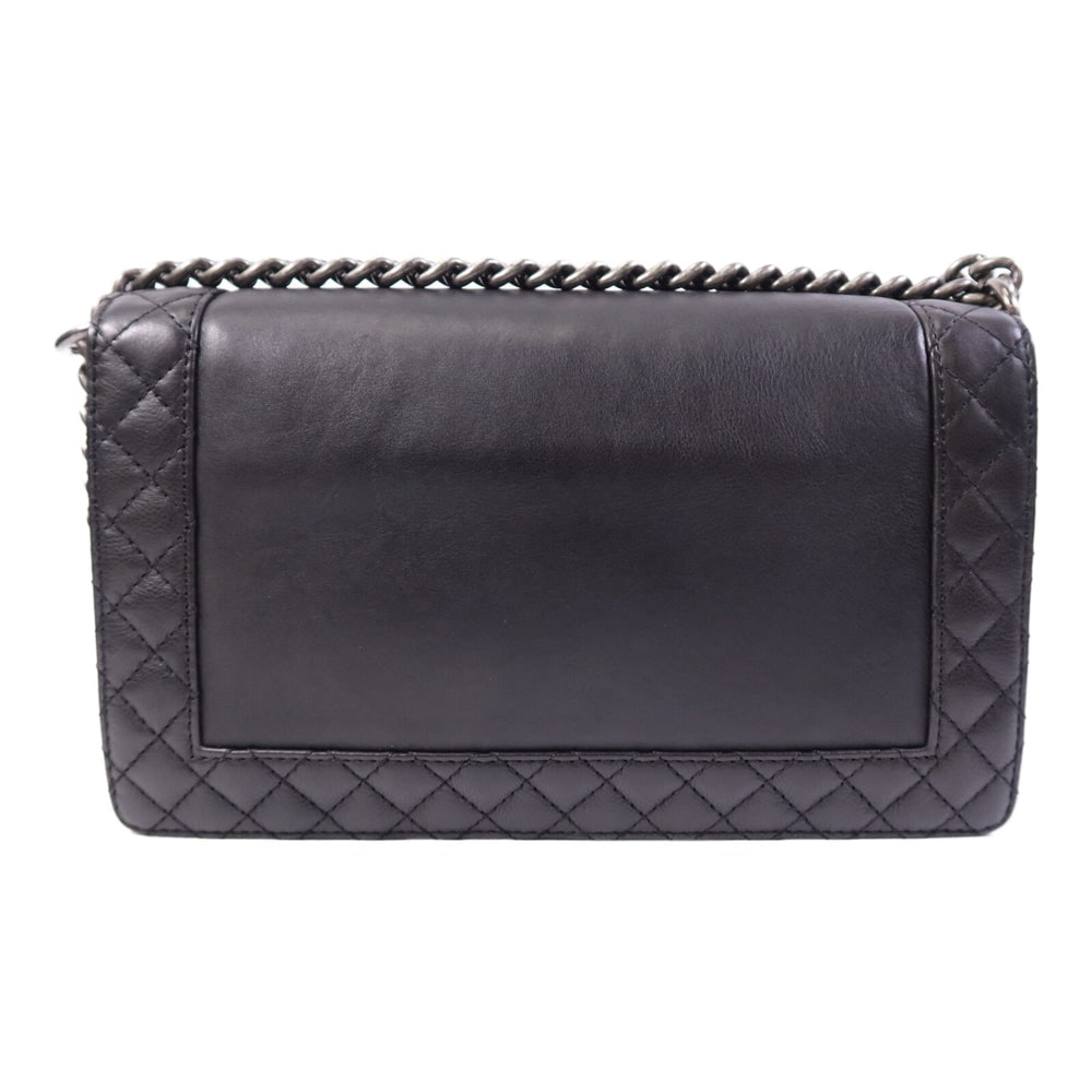 Chanel Boy 28 Chain Black - 2