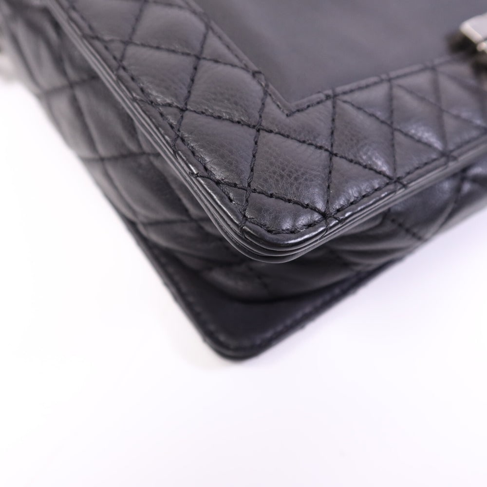 Chanel Boy 28 Chain Black - 6