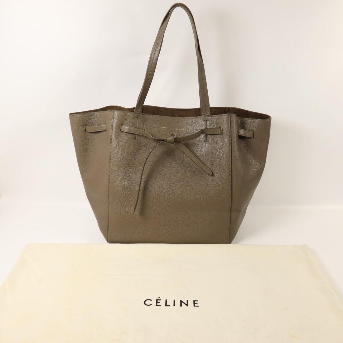 Celine Cabas Phantom Tote Gray - 9