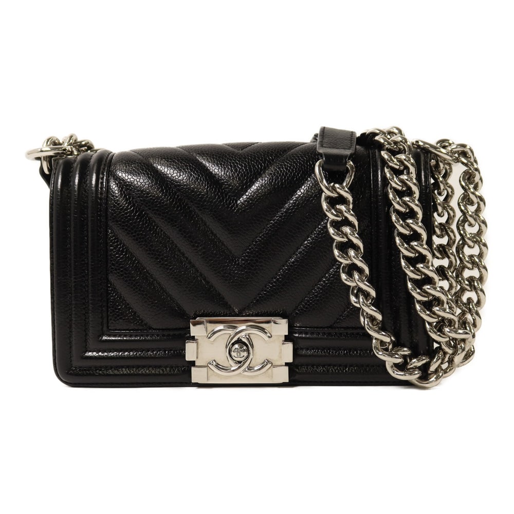 Chanel Boy 20 Chain Black (1 of 14)