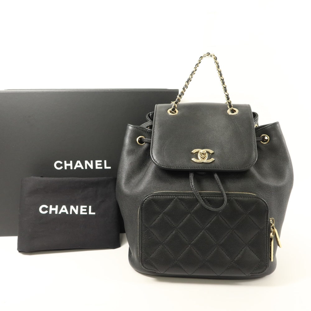 Chanel Affinity Backpack Black - 11