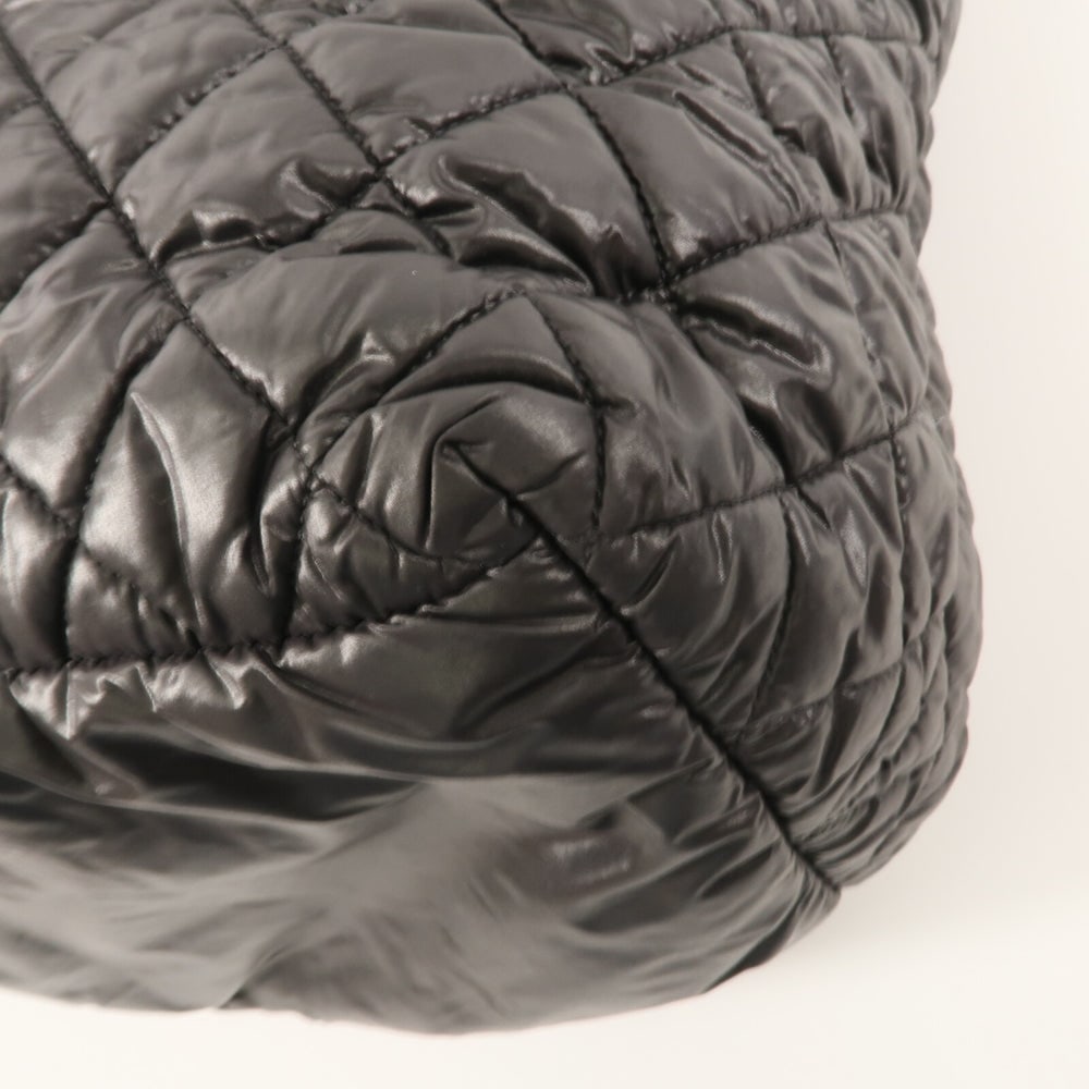 Chanel Coco Cocoon Tote Black - 14