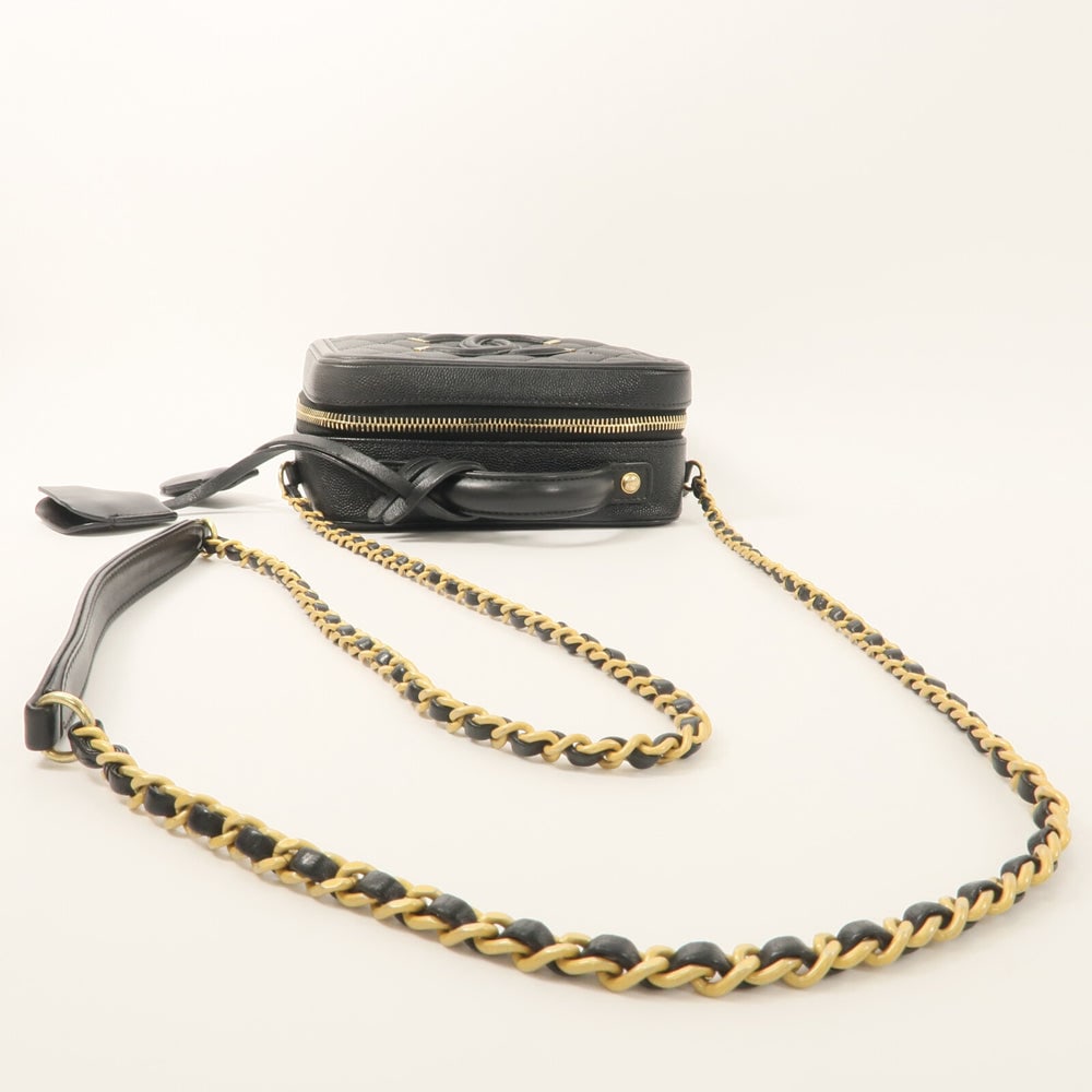Chanel Vanity Case 17 Black - 11