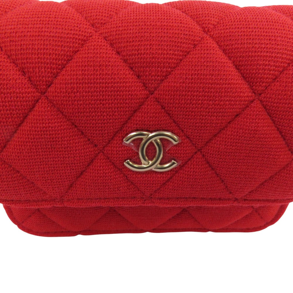 Chanel Chain Shoulder Red Pink - 15