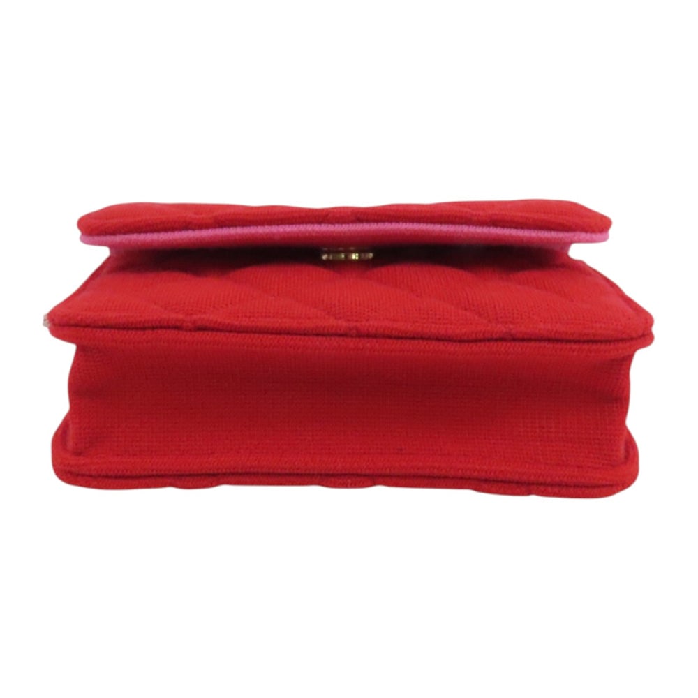 Chanel Chain Shoulder Red Pink - 4