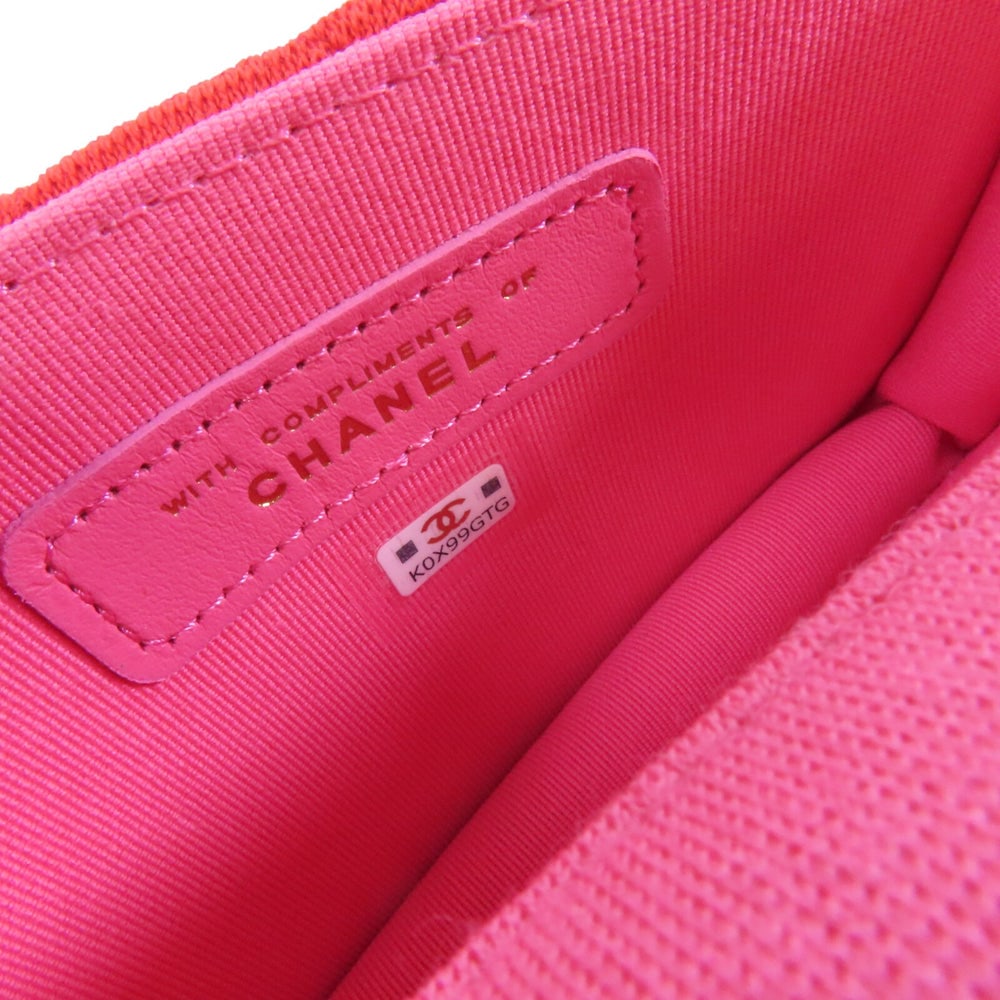 Chanel Chain Shoulder Red Pink - 7