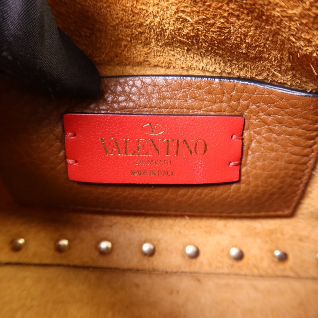 Valentino Rockstud 2 Way Brown - 7