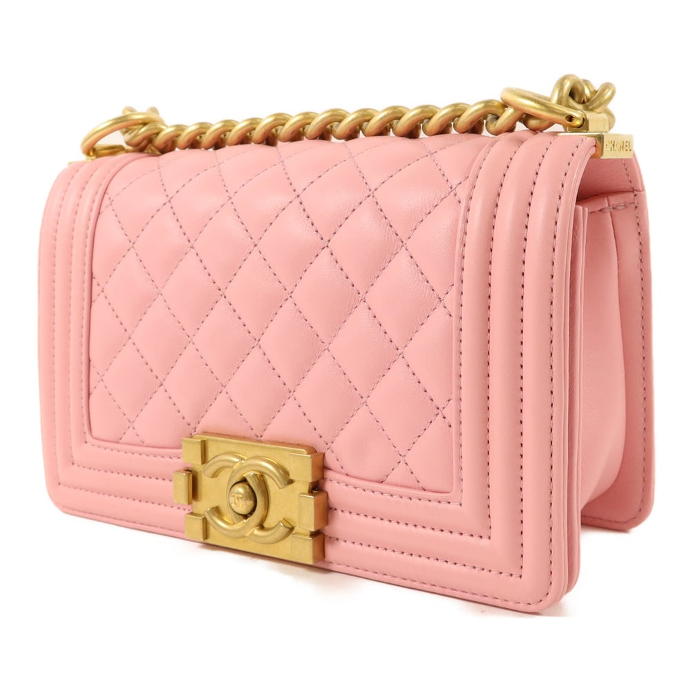 Chanel Boy 20 Chain Pink - 3