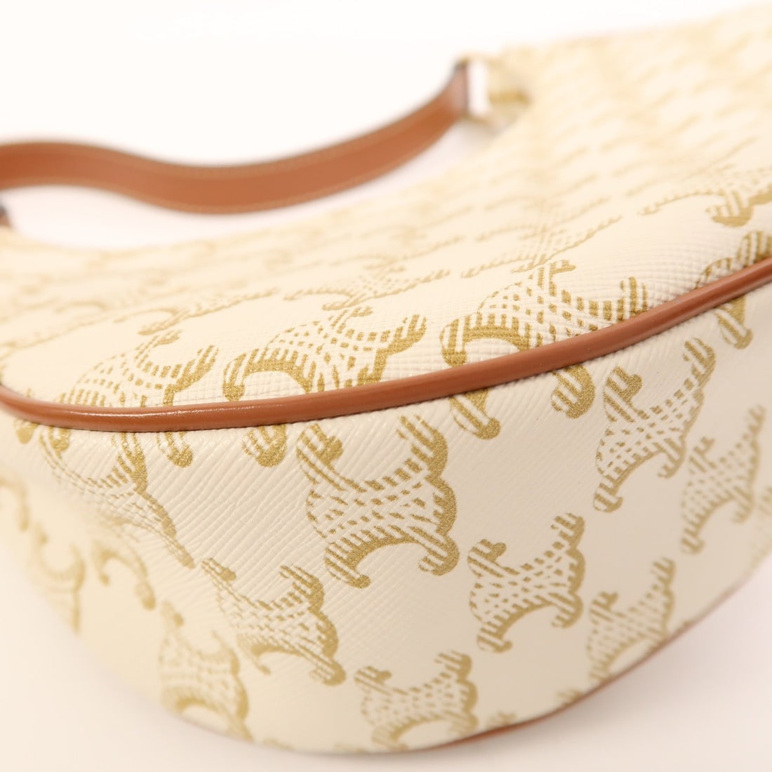Celine Ava Coated Canvas White - 10