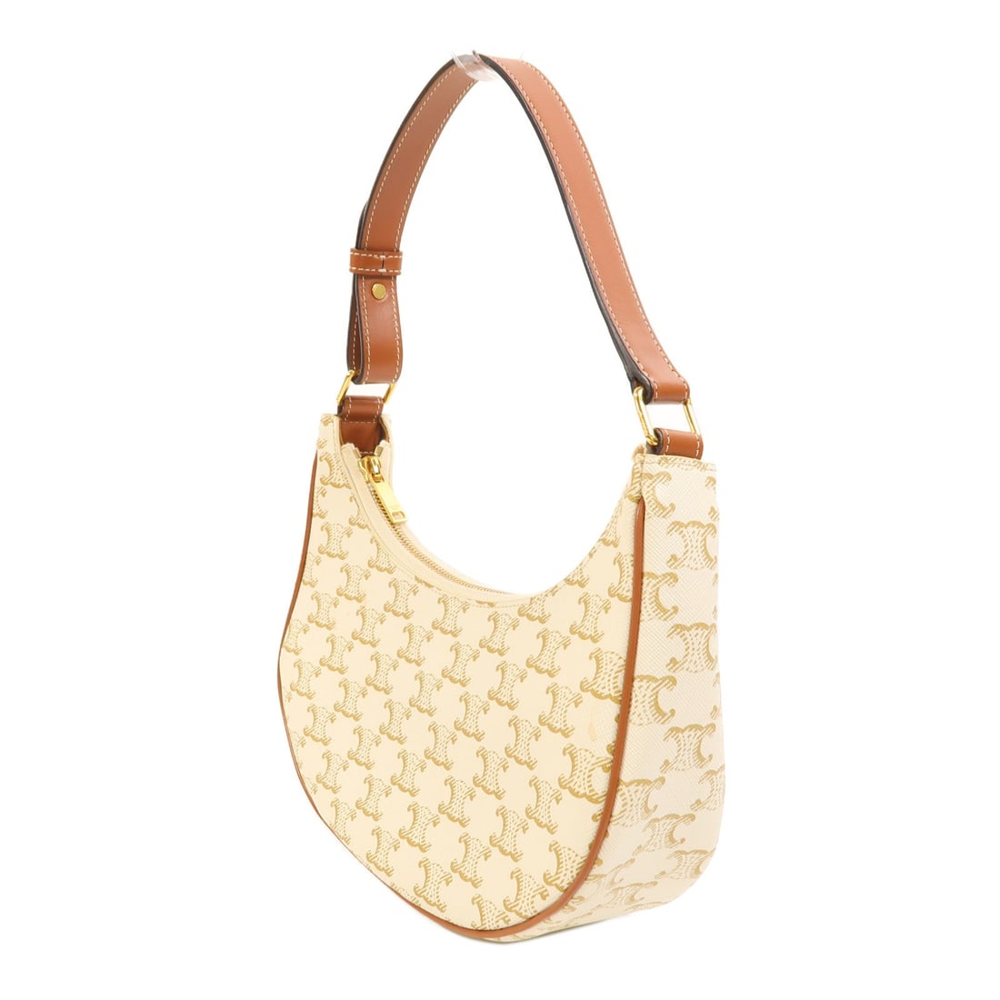 Celine Ava Coated Canvas White - 3