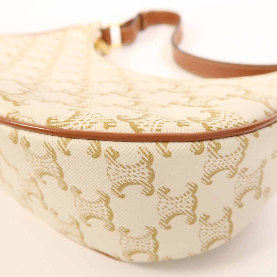 Celine Ava Coated Canvas White - 9