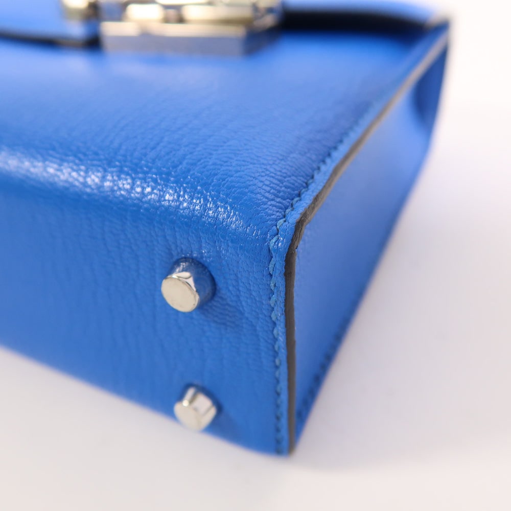 Hermes Verrou Mini Bleu Hydra - 10