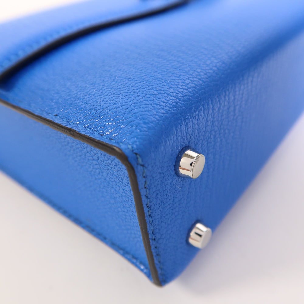 Hermes Verrou Mini Bleu Hydra - 11