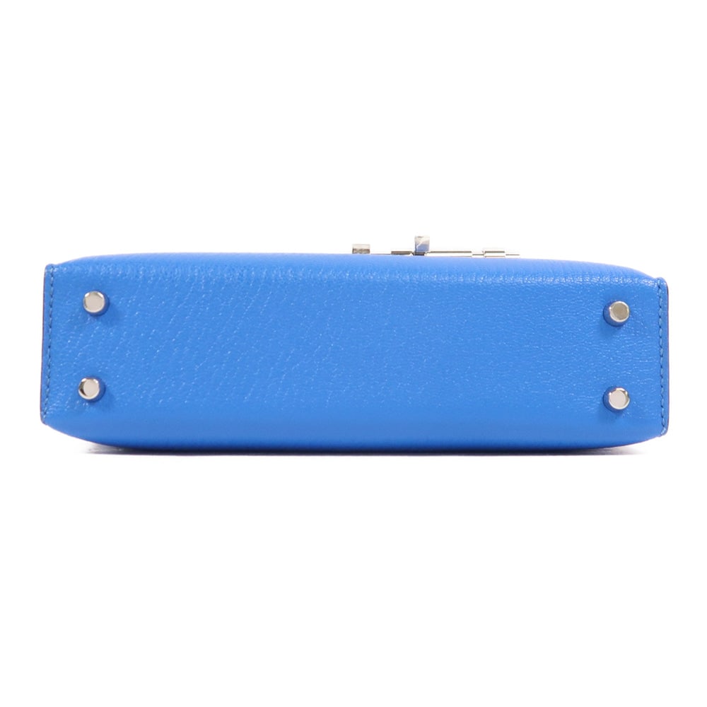 Hermes Verrou Mini Bleu Hydra - 4
