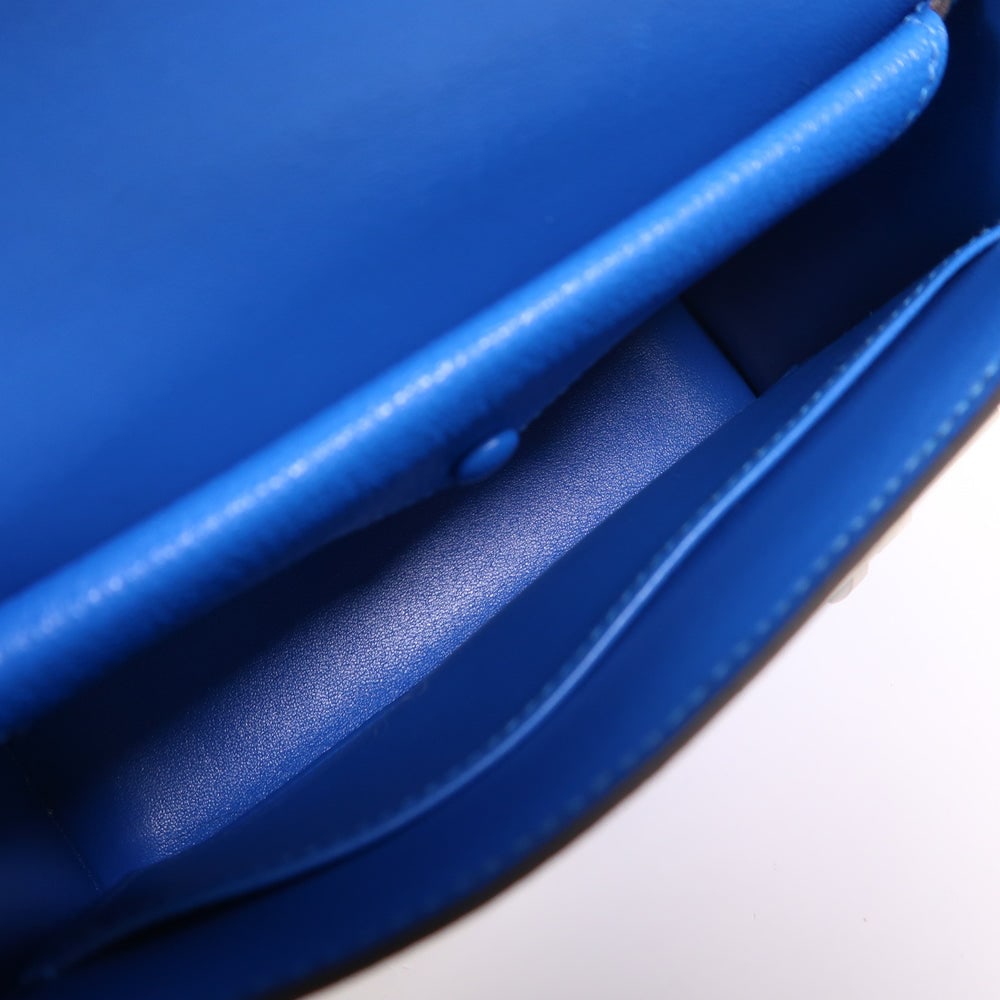Hermes Verrou Mini Bleu Hydra - 5