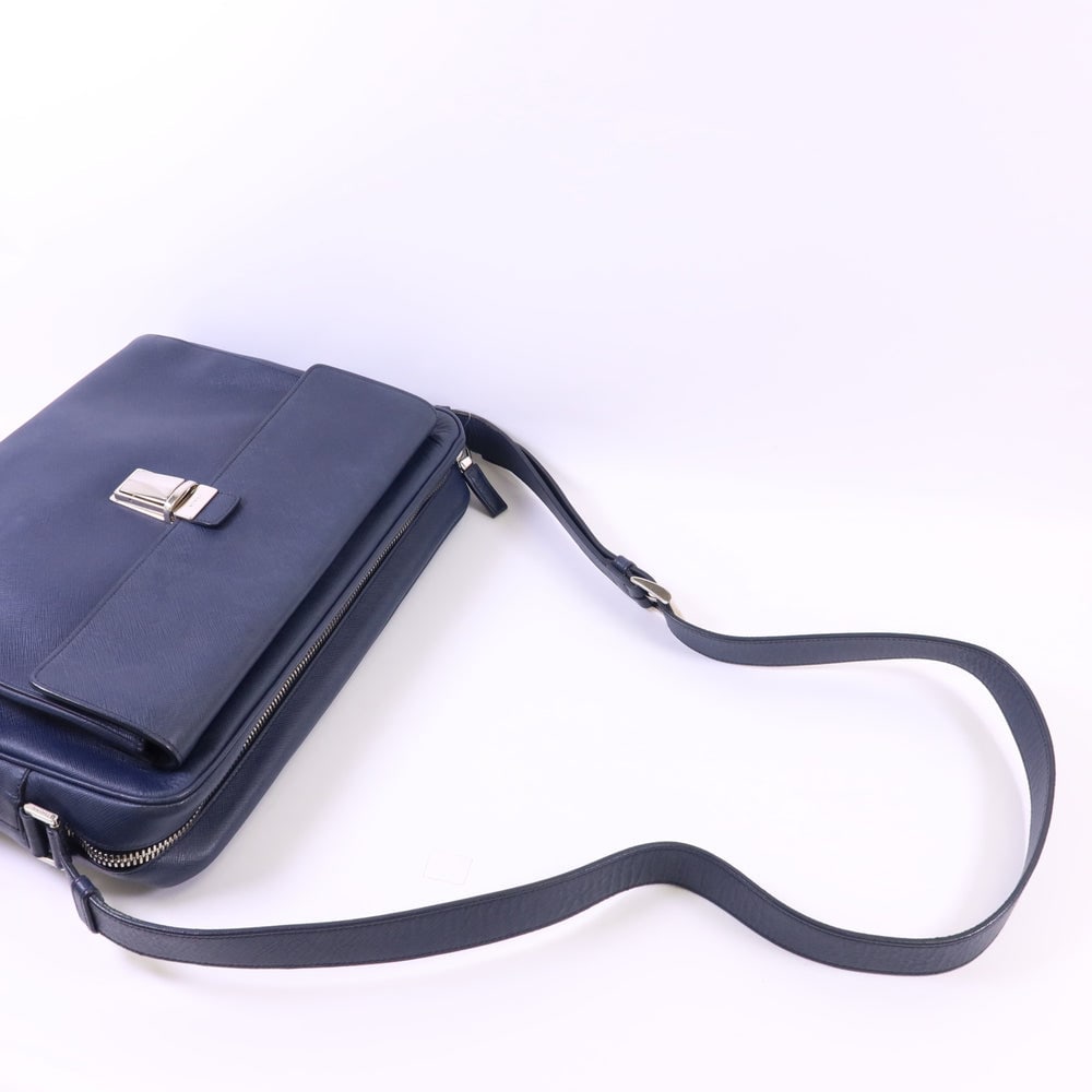 Prada Navy Messenger Bag - 5
