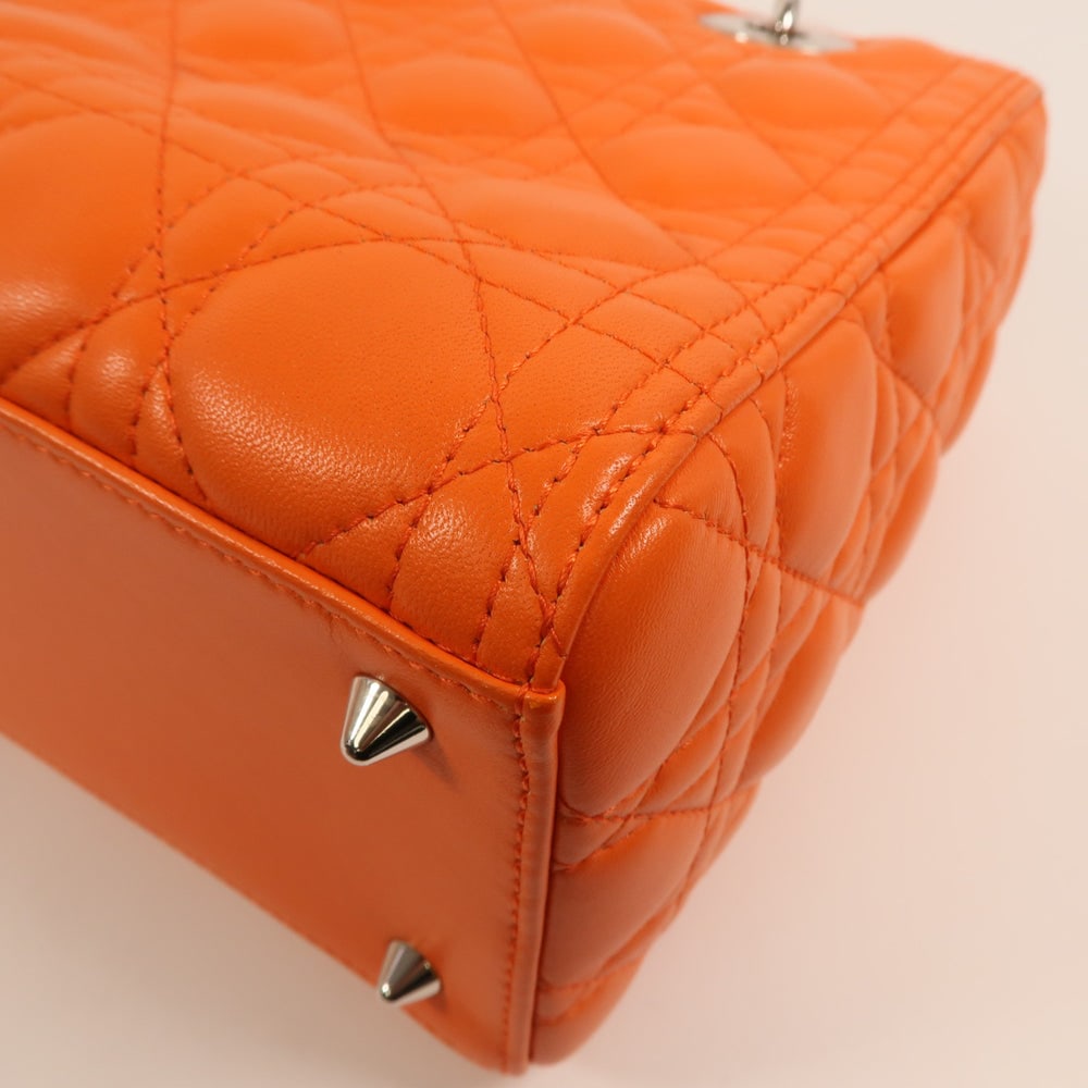 Dior Lady Dior Medium Orange - 15