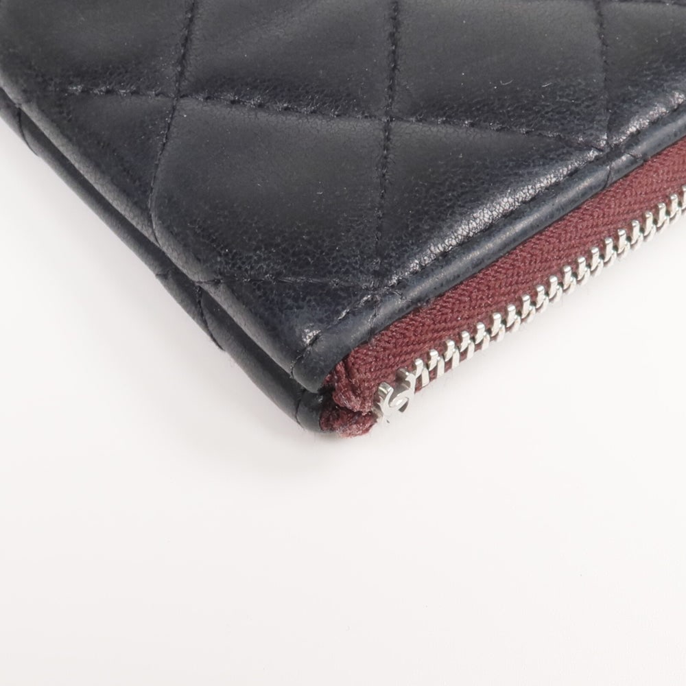 Chanel Mini Lambskin Pouch Black - 10