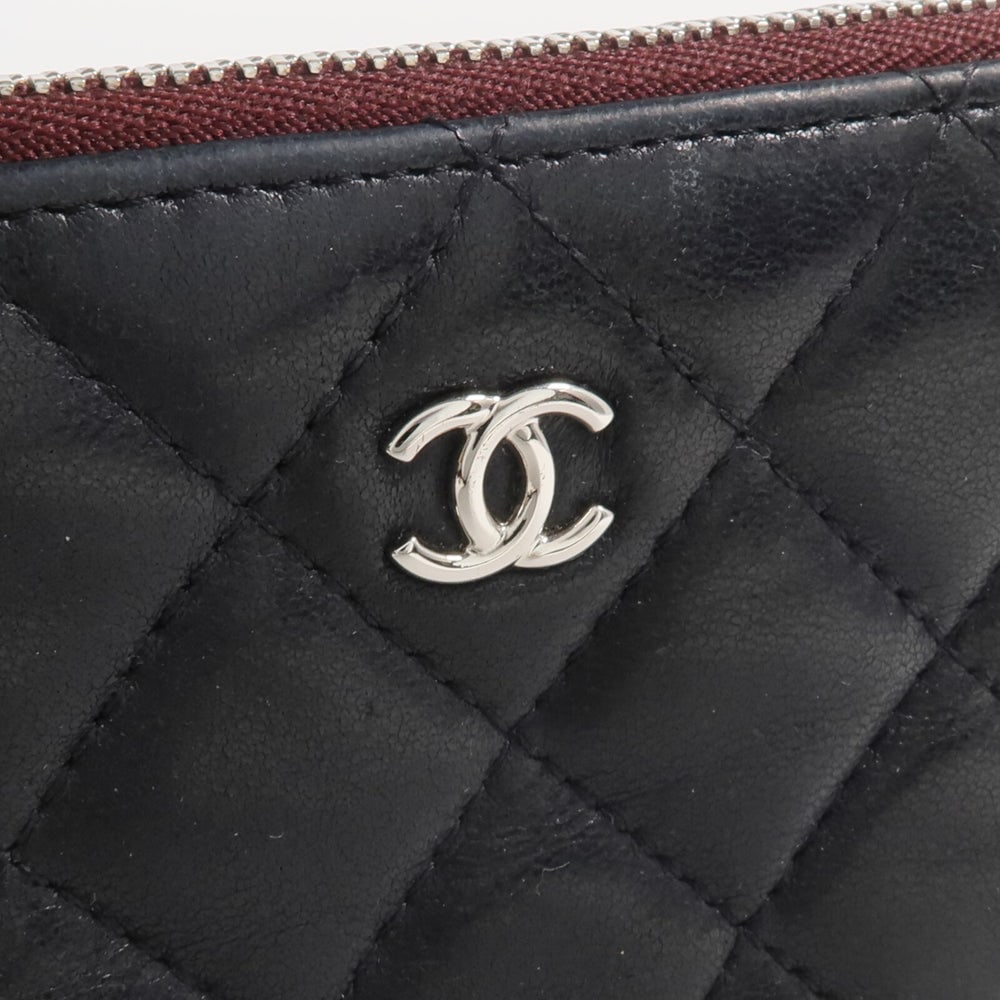 Chanel Mini Lambskin Pouch Black - 11