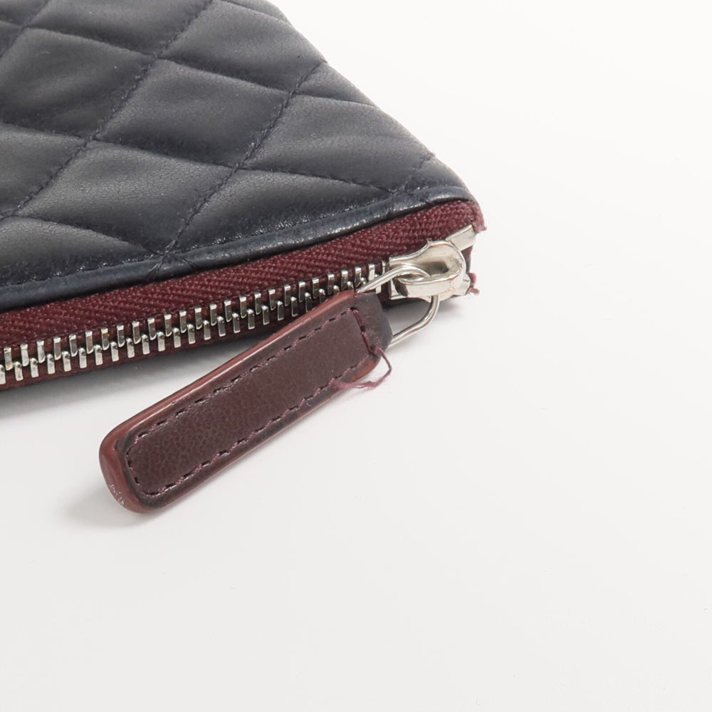 Chanel Mini Lambskin Pouch Black - 12