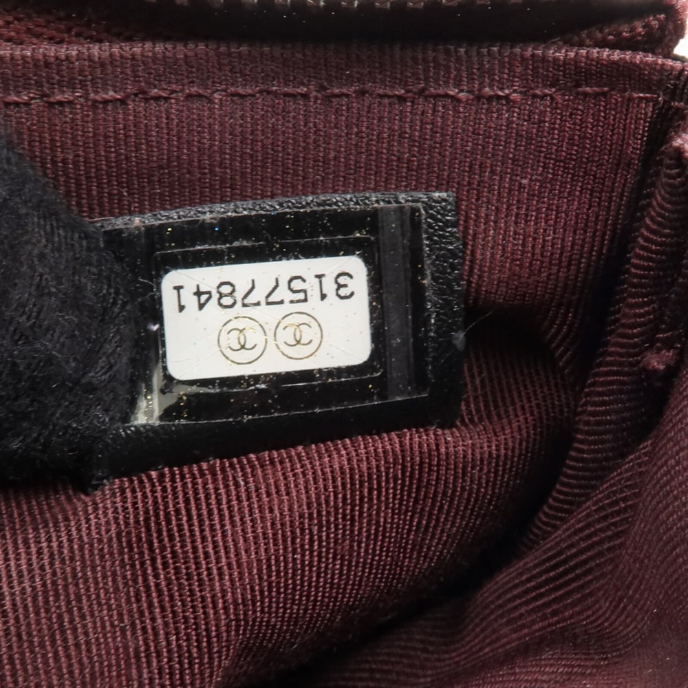 Chanel Mini Lambskin Pouch Black - 16