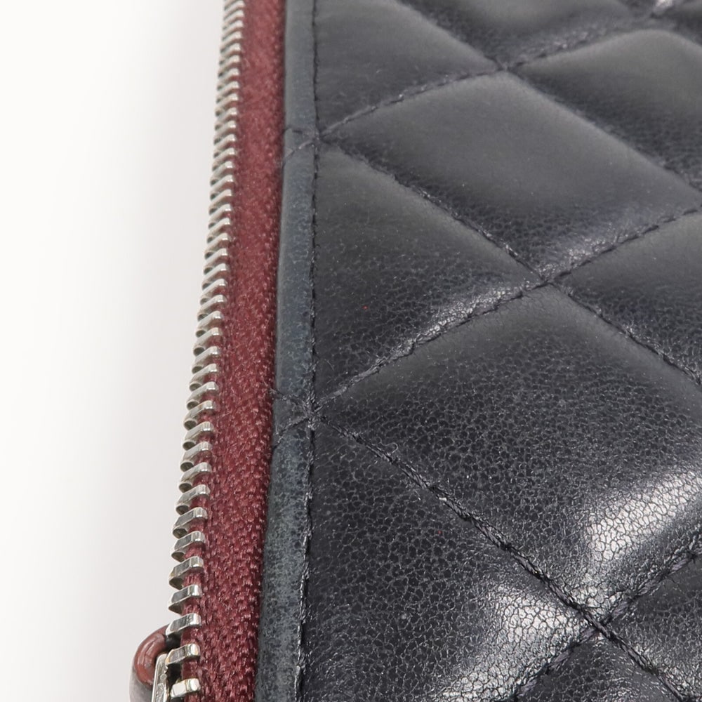 Chanel Mini Lambskin Pouch Black - 17