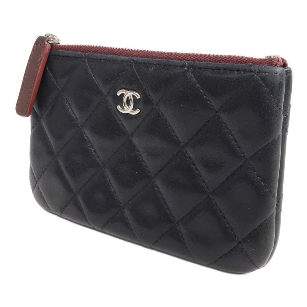 Chanel Mini Lambskin Pouch Black - 3