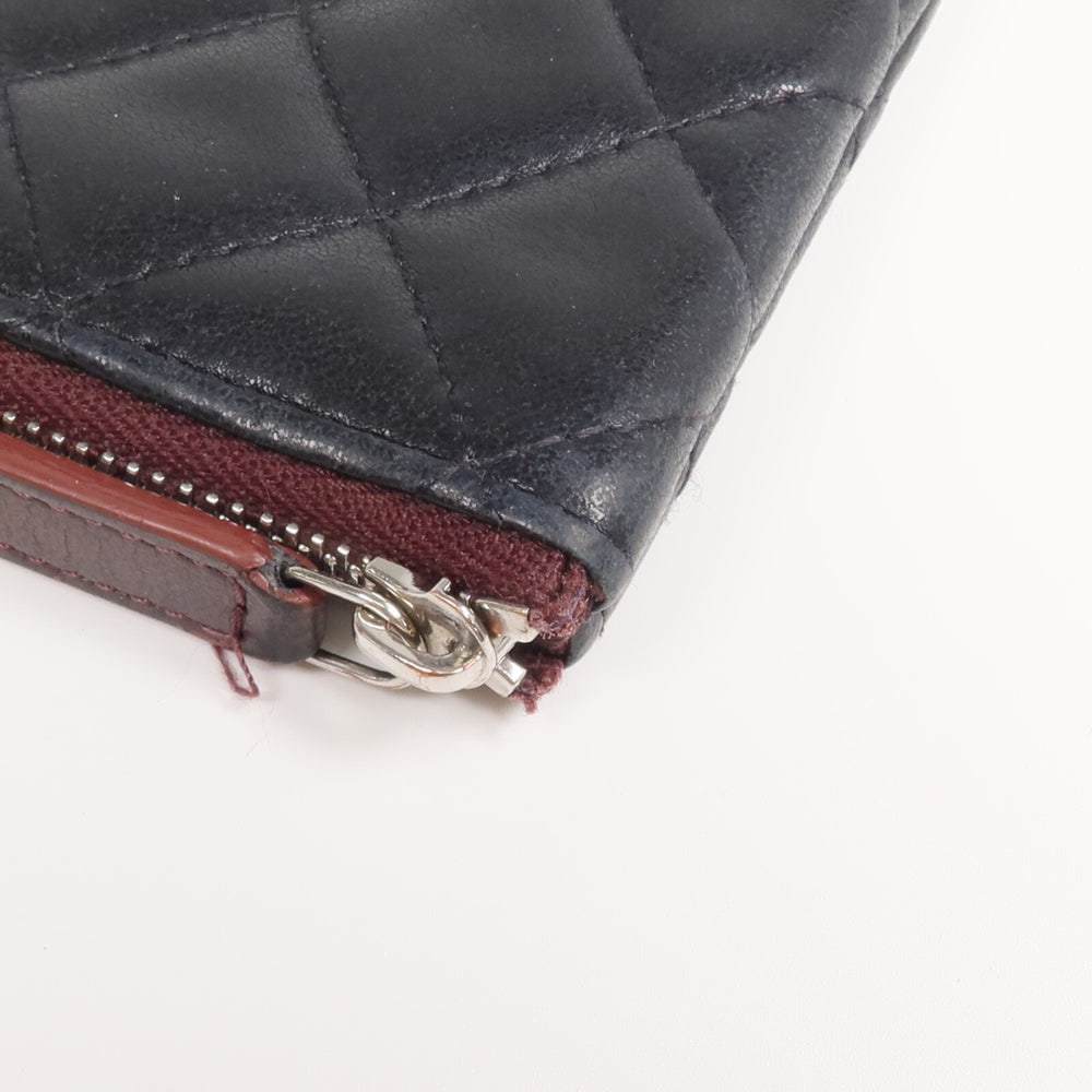 Chanel Mini Lambskin Pouch Black - 9