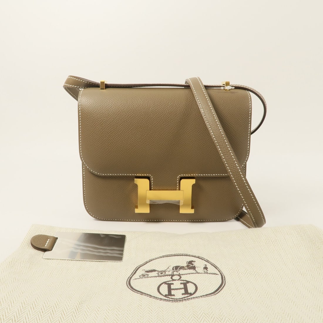Hermes Constance Mini Etoupe - 11