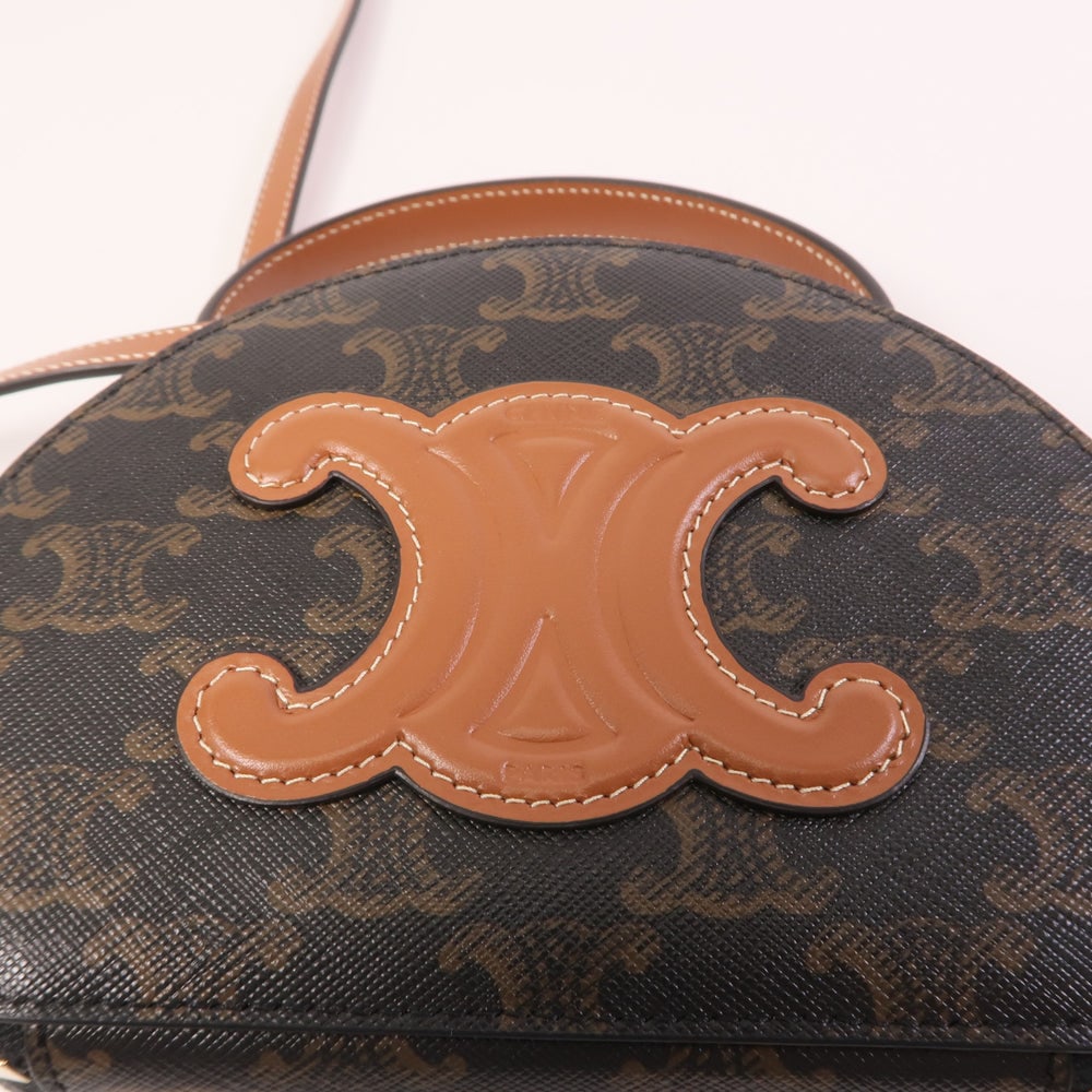 Celine Half Moon Case Brown - 11