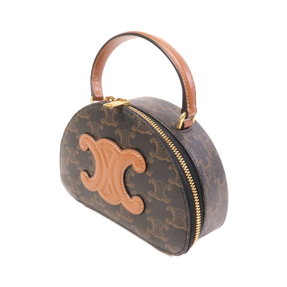Celine Half Moon Case Brown - 3