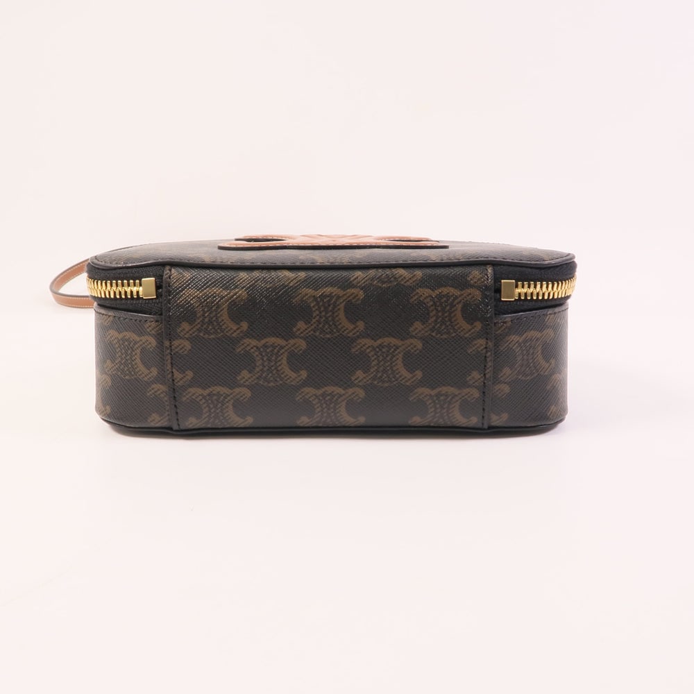 Celine Half Moon Case Brown - 4