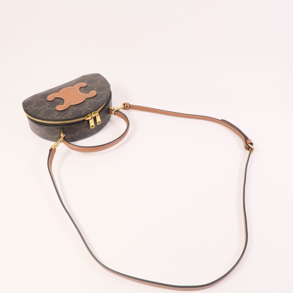 Celine Half Moon Case Brown - 6