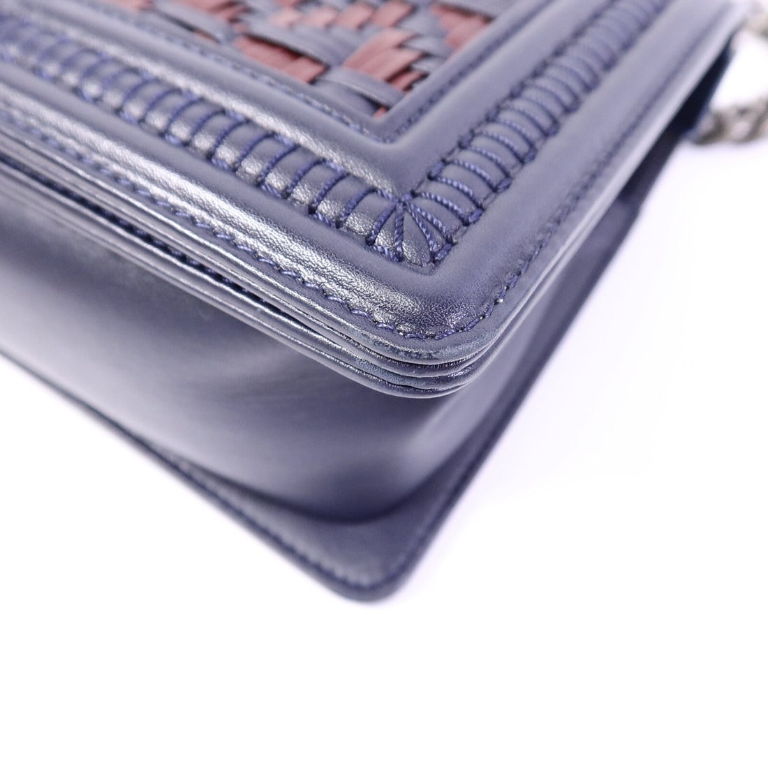 Chanel Boy 25 Red Blue - 11