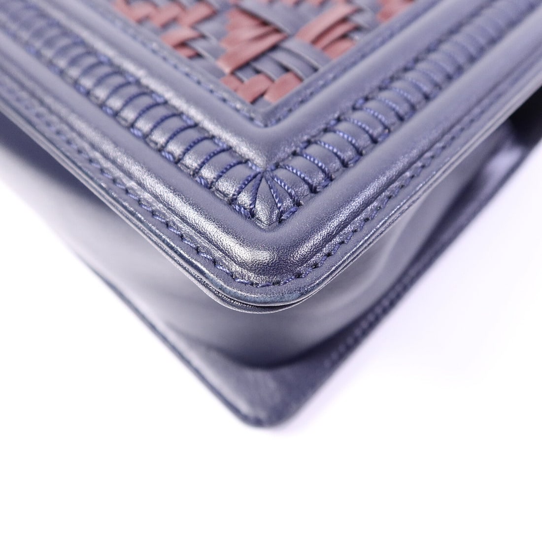 Chanel Boy 25 Red Blue - 13