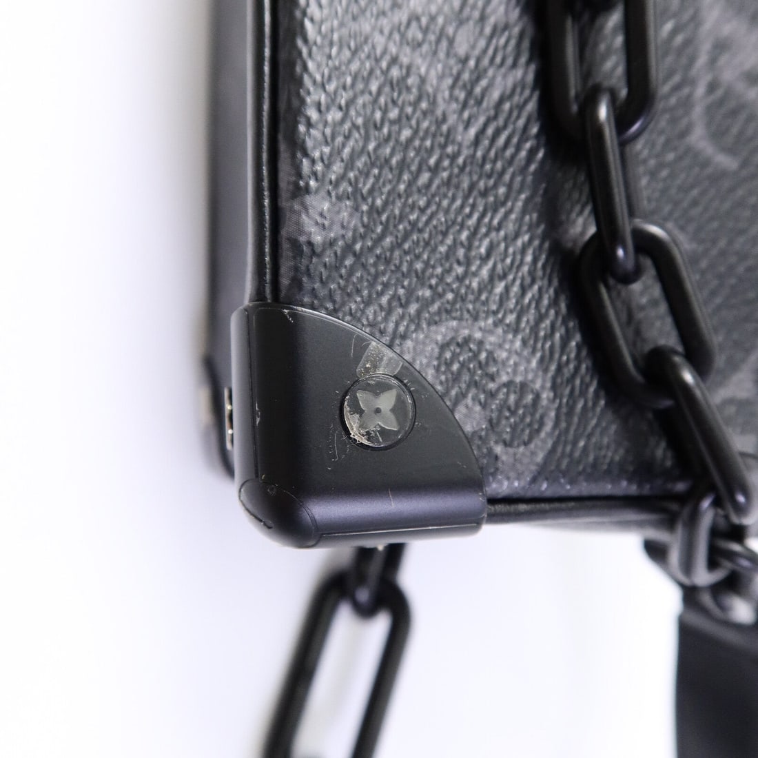 LV Mini Soft Trunk Eclipse Black - 13