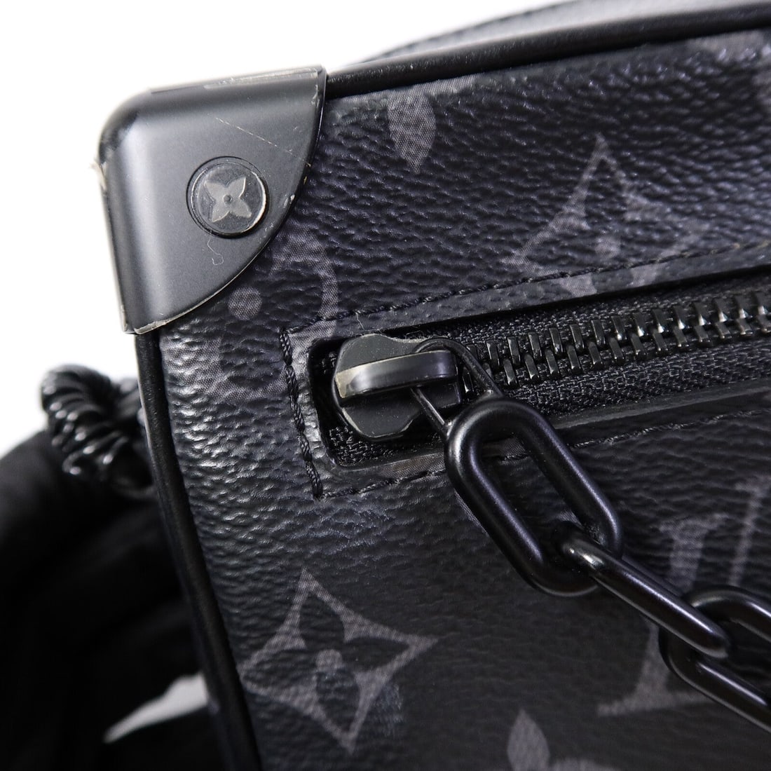LV Mini Soft Trunk Eclipse Black - 14