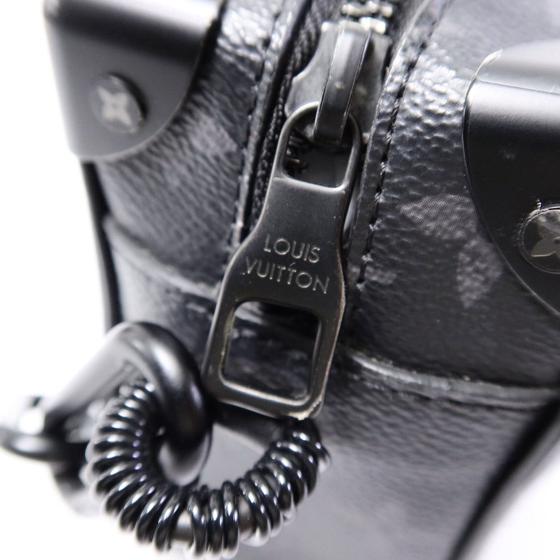 LV Mini Soft Trunk Eclipse Black - 15