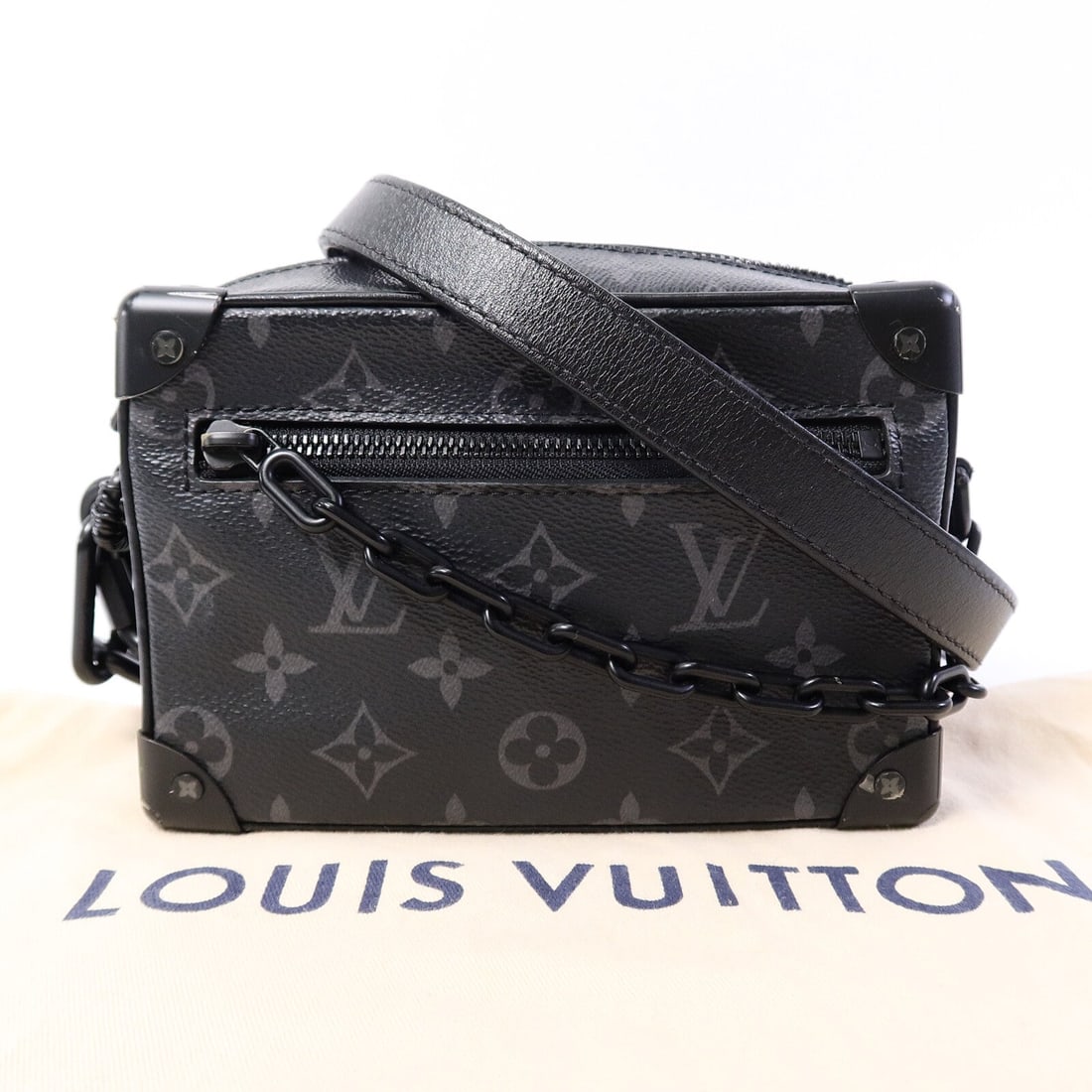 LV Mini Soft Trunk Eclipse Black - 8