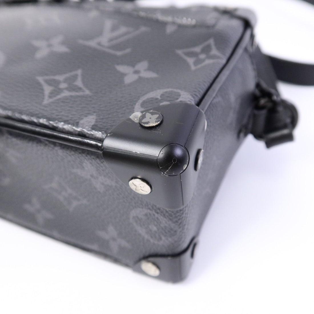 LV Mini Soft Trunk Eclipse Black - 9