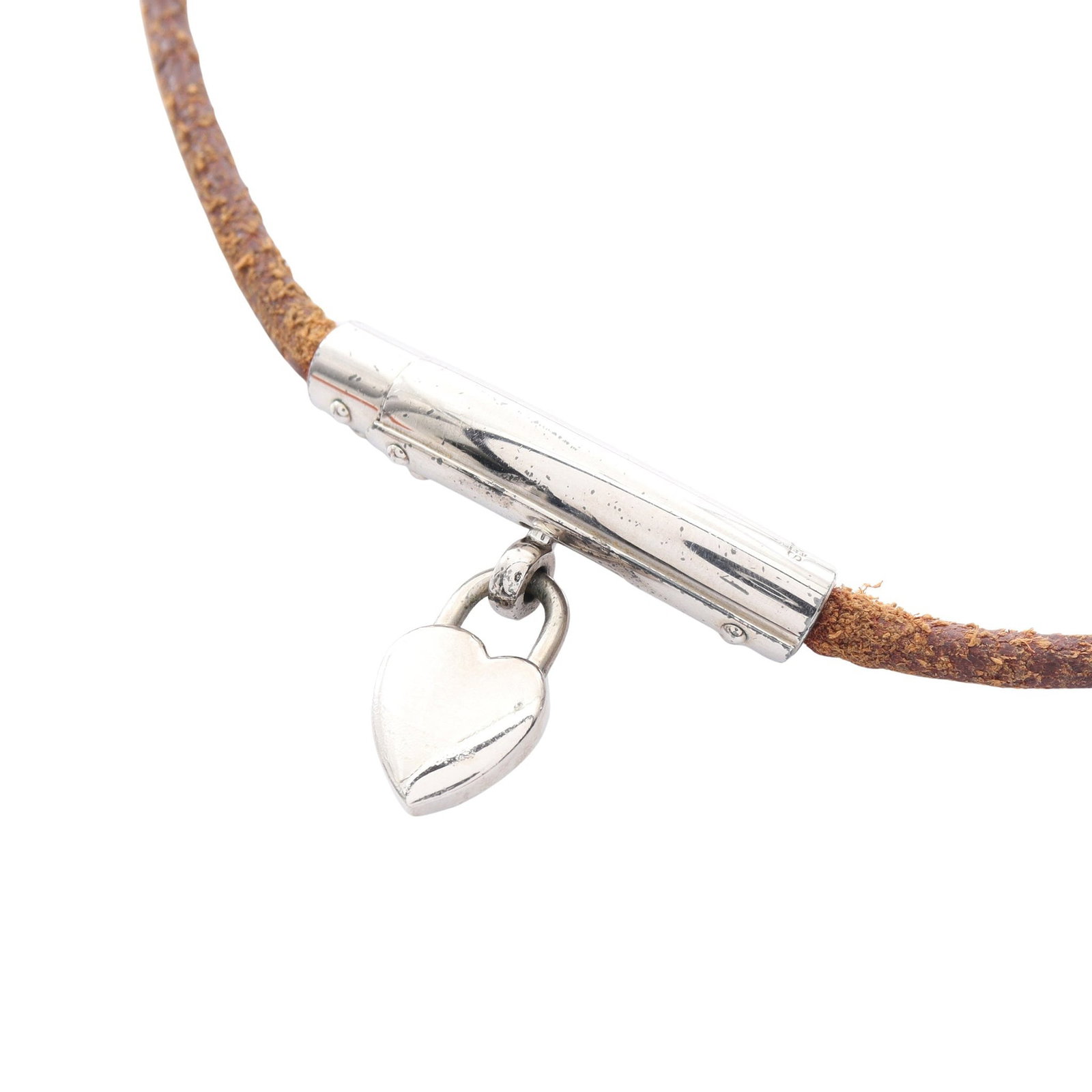 Hermes Heart Padlock Choker - 2