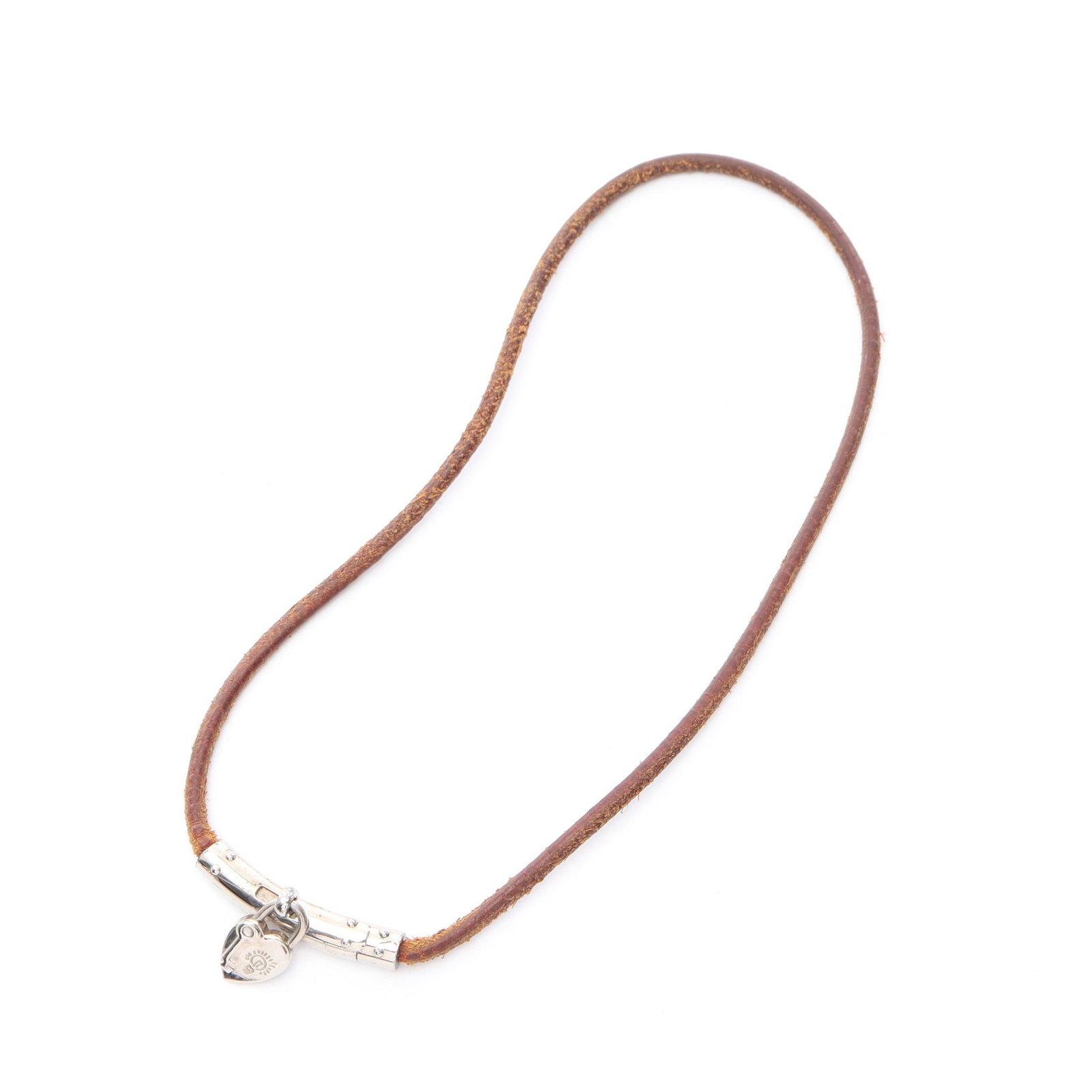 Hermes Heart Padlock Choker - 3